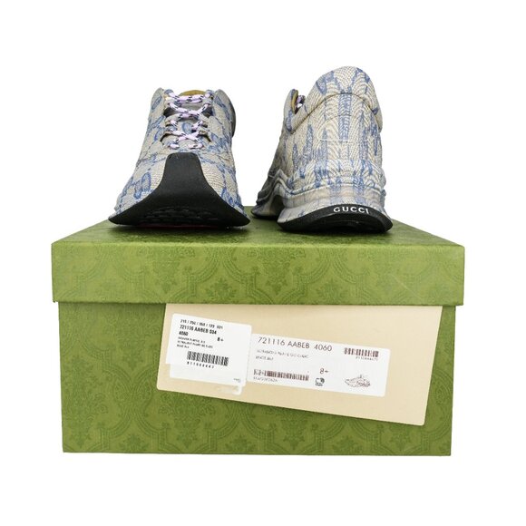 Gucci 721116 Men's GG Run Leather Sneakers - Picture 5 of 12